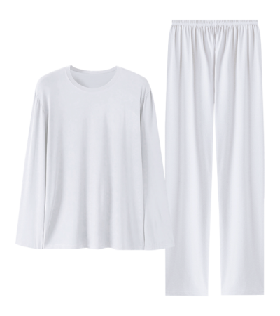 长款男士家居服（R0001） - 仿棉-180g/XS
