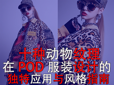 十种动物纹理在POD服装设计中的独特应用与风格指南