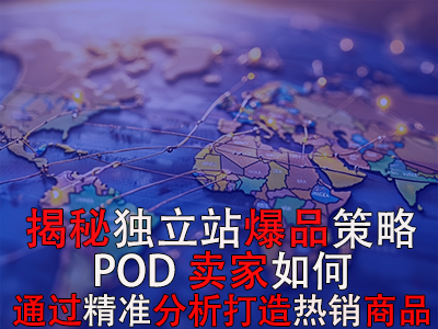 揭秘独立站爆品策略：POD卖家如何通过精准分析打造热销商品